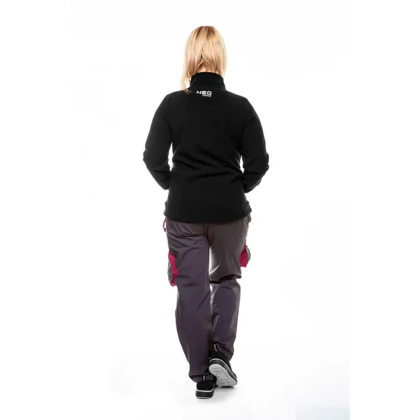 Кофта рабочая Woman Line, флисовая, 300г/м кв, на молнии, XL(42), черный Neo Tools (80-500-XL) - Фото 1