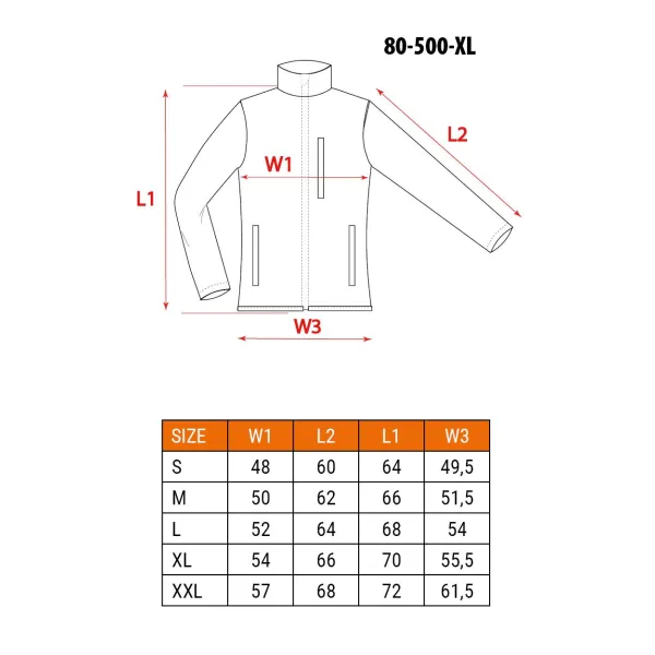 Кофта рабочая Woman Line, флисовая, 300г/м кв, на молнии, XL(42), черный Neo Tools (80-500-XL) - Фото 10