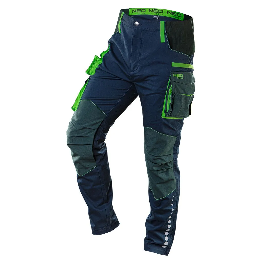 Штани робочі Premium, посилення тканиною Cordura, відсік для наколінників, XXL(56), синій Neo Tools (81-226-XXL) Штани робочі Premium, посилення тканиною Cordura, відсік для наколінників, XXL(56), синій Neo Tools (81-226-XXL)