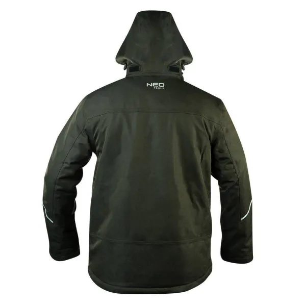 Куртка робоча Camo, утеплена, мембрана ТПУ, капюшон, XL(54), зелений темний Neo Tools (81-573-XL) - Фото 12