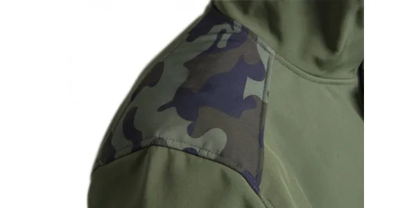 Куртка рабочая Camo, материал Softshell, подкладка флис, ветро и водонепроницаемая, капюшон, XL(54), оливковый Neo Tools (81-553-XL) - Фото 2