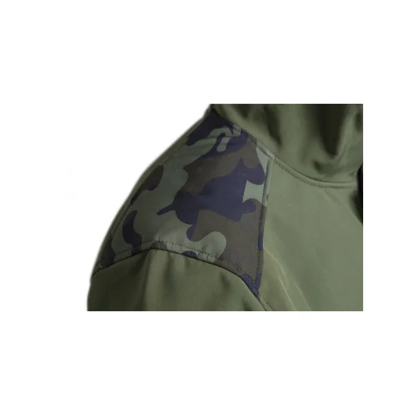 Куртка рабочая Camo, материал Softshell, подкладка флис, ветро и водонепроницаемая, капюшон, XXL(56), оливковый Neo Tools (81-553-XXL) - Фото 2