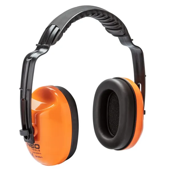 Наушники защитные  SNR 25дБ, категория III, 0.18кг, оранжевый Neo Tools (97-561)