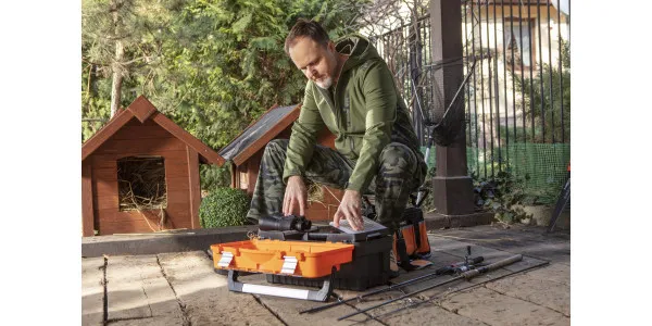Черевики робочі нубук, ударопоглинання, антипрокол S3 SRC, СЕ, р.41(27.3см), бежевий Neo Tools (82-122) - Фото 1