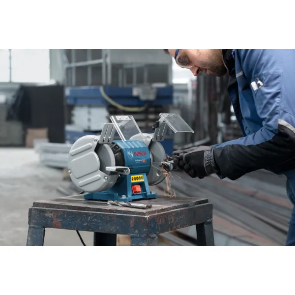 Верстат заточувальний GBG 35-15 350Вт коло 150х20мм 3000об·хв 10кг Bosch (0.601.27A.300) - Фото 1