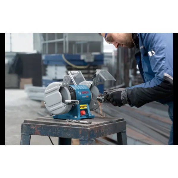 Верстат заточувальний GBG 35-15 350Вт коло 150х20мм 3000об·хв 10кг Bosch (0.601.27A.300) - Фото 2