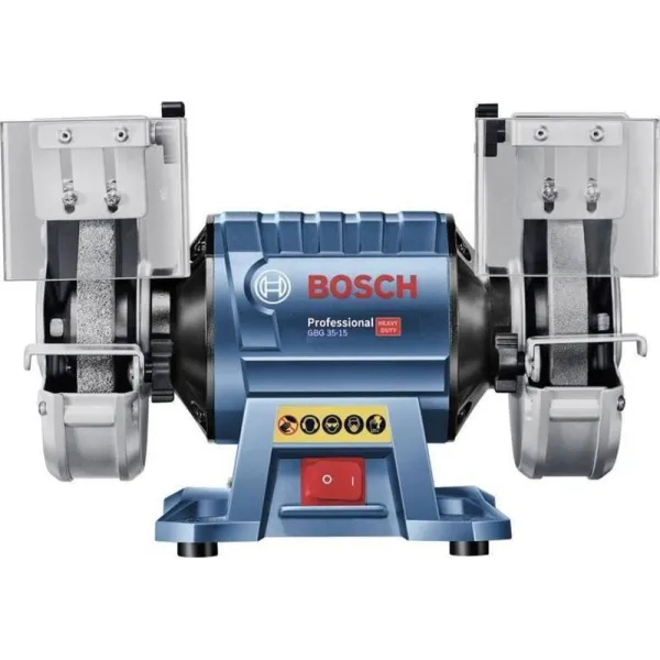 Верстат заточувальний GBG 35-15 350Вт коло 150х20мм 3000об·хв 10кг Bosch (0.601.27A.300) - Фото 3