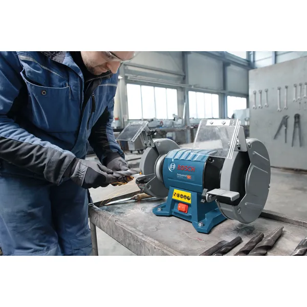 Верстат заточувальний GBG 35-15 350Вт коло 150х20мм 3000об·хв 10кг Bosch (0.601.27A.300) - Фото 5