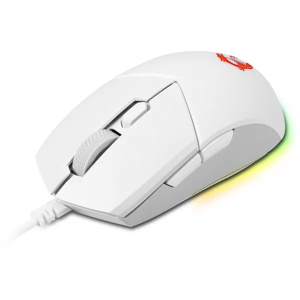 Комплект клавиатура и мышь USB RGB Vigor GK30 Combo White UA EN/UKR/RU белый MSI (S11-04UA302-CLA) - Фото 8