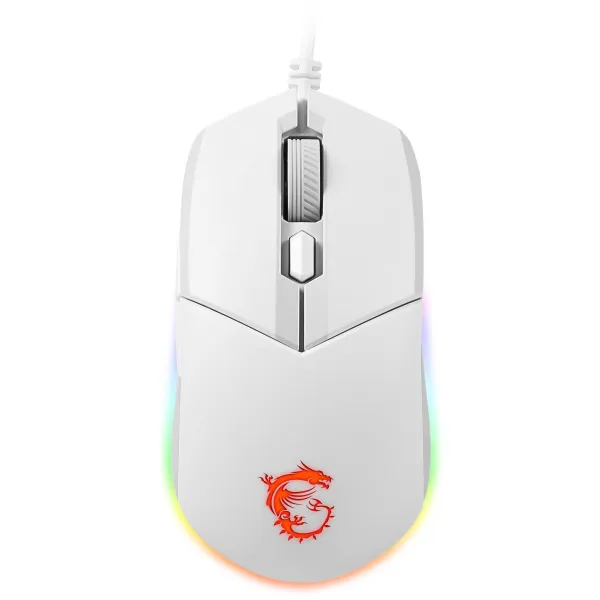 Комплект клавиатура и мышь USB RGB Vigor GK30 Combo White UA EN/UKR/RU белый MSI (S11-04UA302-CLA) - Фото 10
