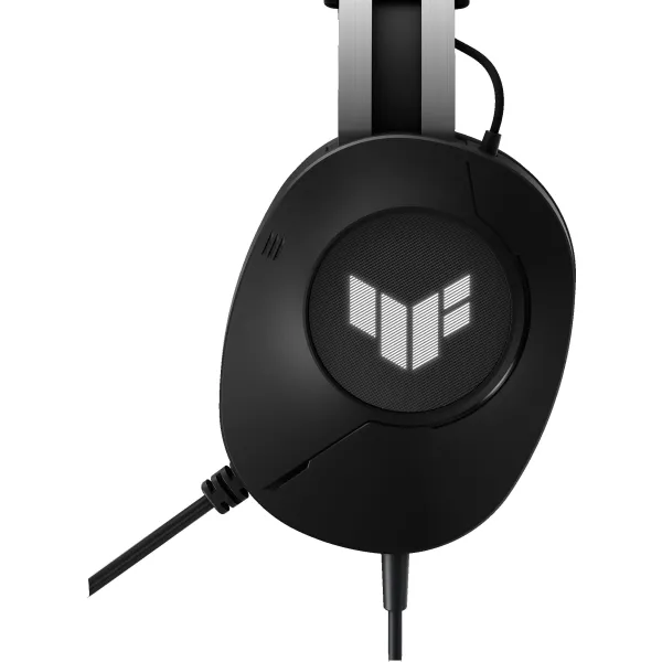 Гарнитура игровая USB-A TUF H1 GEN II  2м чёрная Asus (90YH044B-BHUA00) - Фото 7