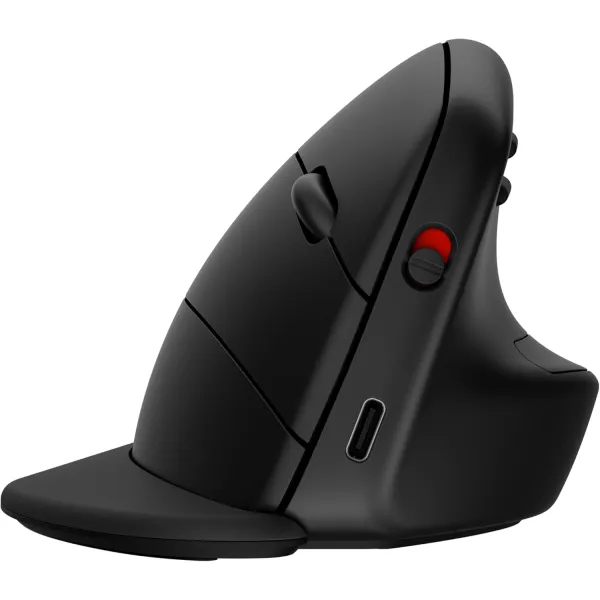 Мышь беспроводная WL/BT 920 Ergonomic Vertical чёрная HP (6H1A4AA) - Фото 11
