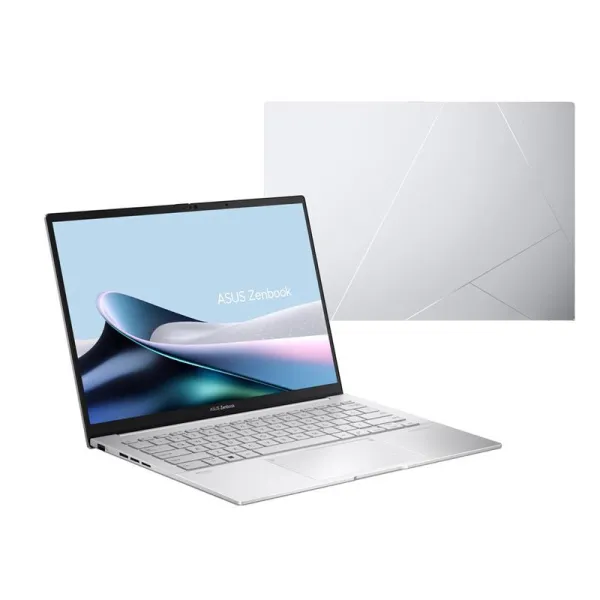 Ноутбук Zenbook 14 UX3405MA-QD054W 14" FHD OLED, Intel Ultra 7 155H, 16GB, F1TB, UMA, Win11, Серебристый ASUS (90NB11R2-M002D0) - Фото 2