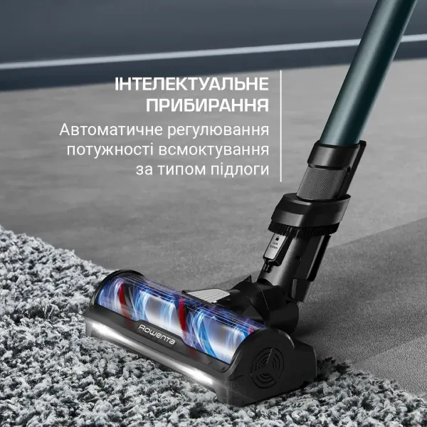 Пылесос  беспроводный X-Force Flex 12.60 Neo Auto Aqua Allergy, 150Вт, конт пыль -0.65л, черно-синий Rowenta (RH9LC1WO) - Фото 4