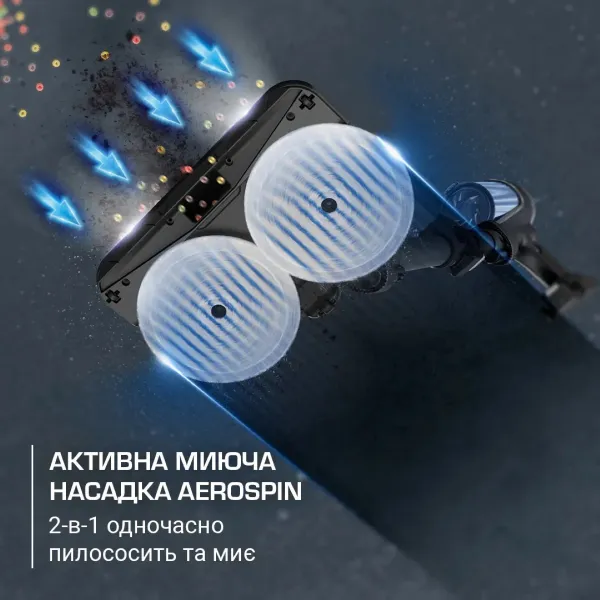 Пылесос  беспроводный X-Force Flex 12.60 Neo Auto Aqua Allergy, 150Вт, конт пыль -0.65л, черно-синий Rowenta (RH9LC1WO) - Фото 6