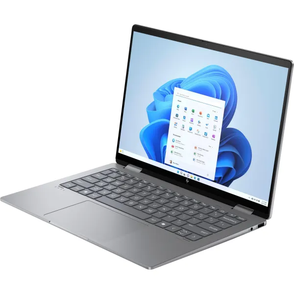 Ноутбук ENVY x360 14-fa0000ua 14" 2.8K OLED Touch, AMD R7-8840HS, 16GB, F1024GB, UMA, Win11, сірий HP (AQ8H8EA) - Фото 2