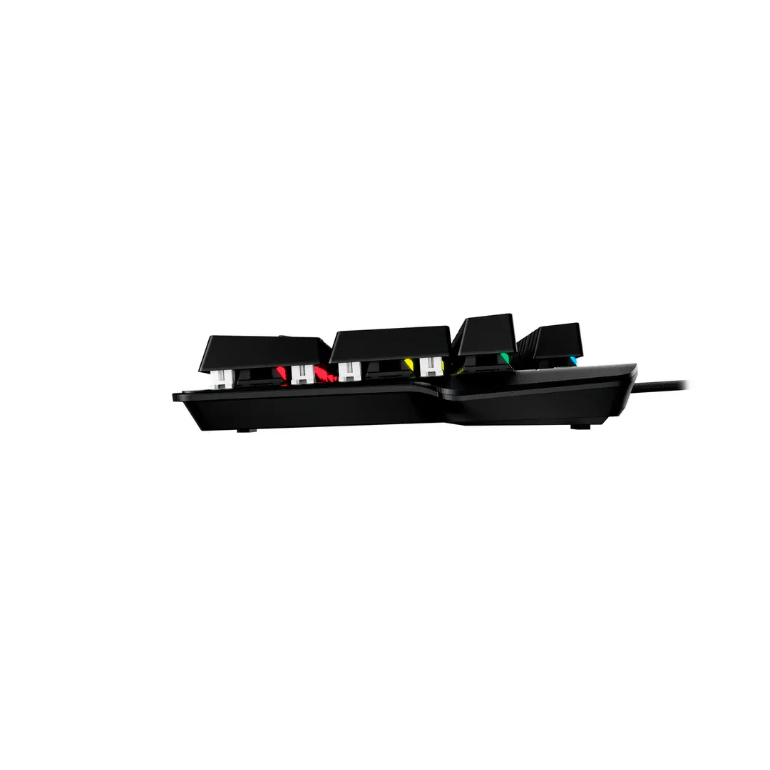 Клавіатура механічна USB-A, RGB Alloy MKW100 TTC Red, EN/UA, чорна HyperX (4P5E1AA) - Фото 3