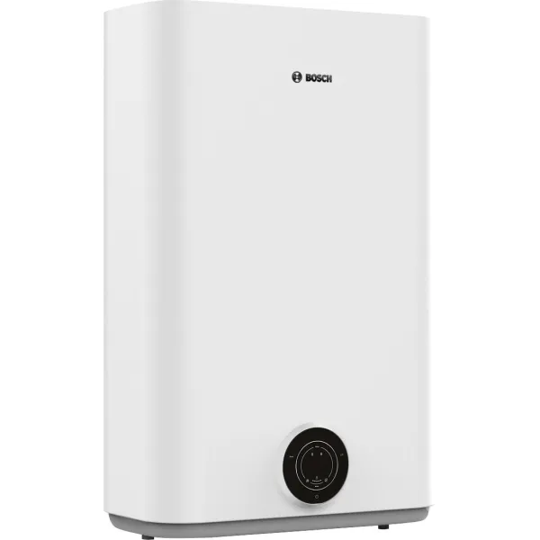 Водонагреватель электр. плоский слим Tronic 3500, 80 л, 1,5 кВт, ун. монтаж, эл. упр-ние, B, белый BOSCH (7736507294) - Фото 1