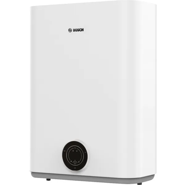 Водонагреватель электр.  плоский слим Tronic 3500, 80 л, 1,5 кВт, ун. монтаж, эл. упр-ние, B, белый BOSCH (7736507293) - Фото 2