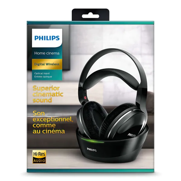 Наушники беспроводные Over-ear Hi-Res Philips (SHD8850/12) - Фото 4