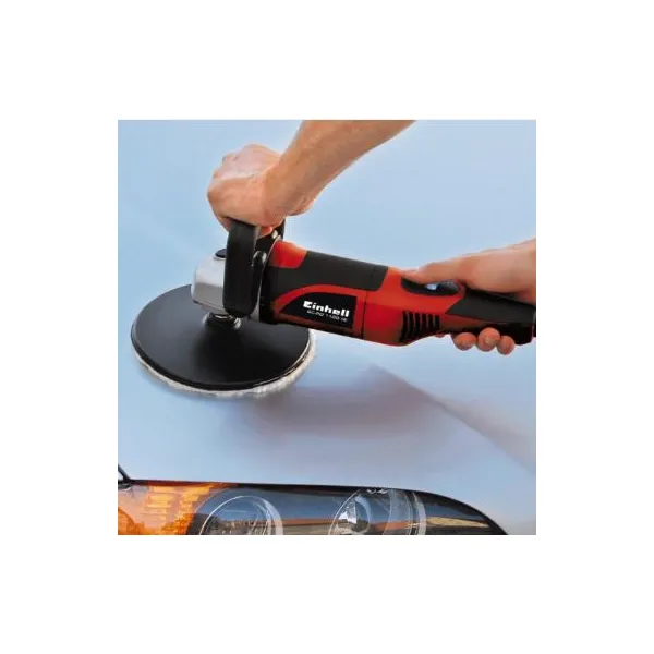 Шлифмашина полировальная  CC-PO 1100/1E, 1100Вт, 180мм, 3500об/мин, 2.2кг Einhell (2093264) - Фото 2