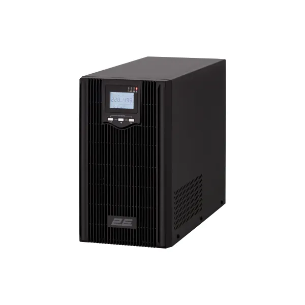Джерело безперебійного живлення PS3000L, 3000VA/2400W, на зовнішні АКБ 4*12В, USB, 3xSchuko+3xC13 2E (2E-PS3000L)