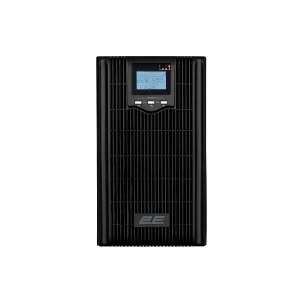 Джерело безперебійного живлення PS3000L, 3000VA/2400W, на зовнішні АКБ 4*12В, USB, 3xSchuko+3xC13 2E (2E-PS3000L) - Фото 2