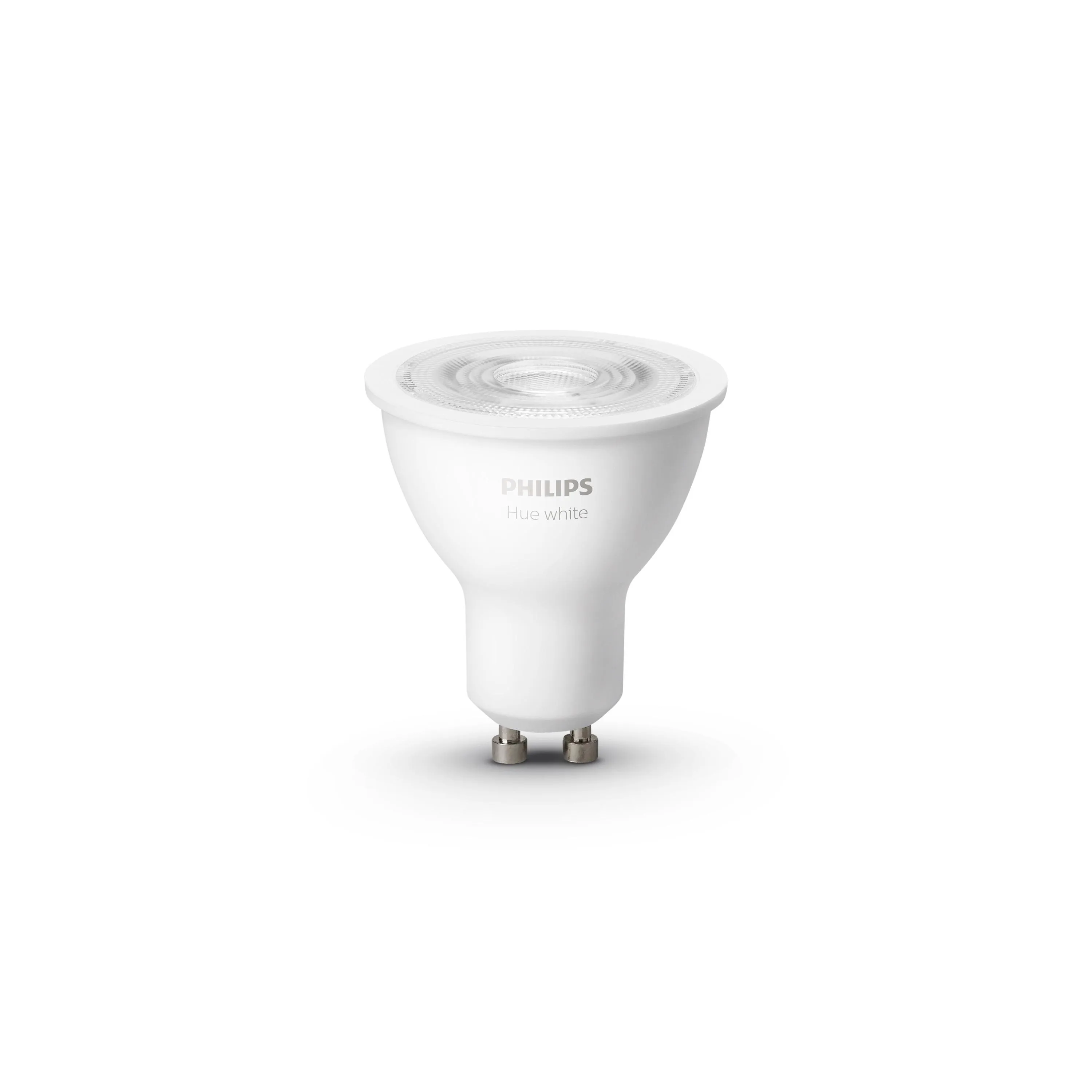 Лампа розумна Hue GU10 5.2W(57Вт) 2700K біла Philips (929001953505) - Фото 1