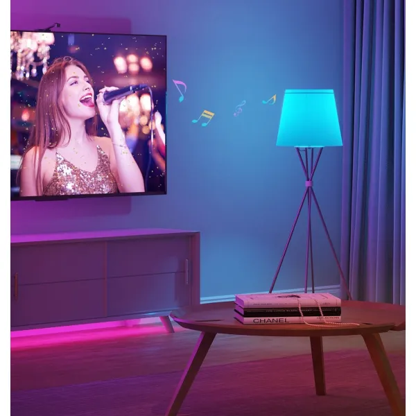 Лампа умная RGB E27 9W 800Lm 2700K-6400K RGB Govee (H6004CC1) - Фото 10