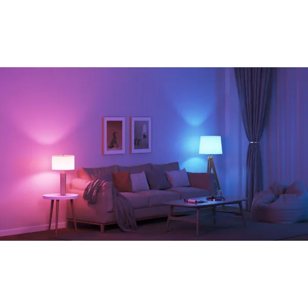 Лампа умная RGB E27 9W 800Lm 2700K-6400K RGB Govee (H6004CC1) - Фото 11