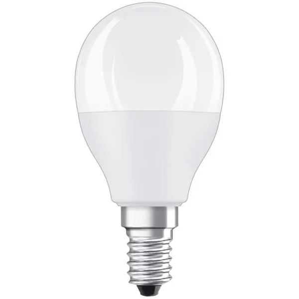 Лампа светодиодная LED STAR Е14 5.5-40W 2700K+RGB 220V Р45 пульт ДУ Osram (4058075430877) - Фото 2