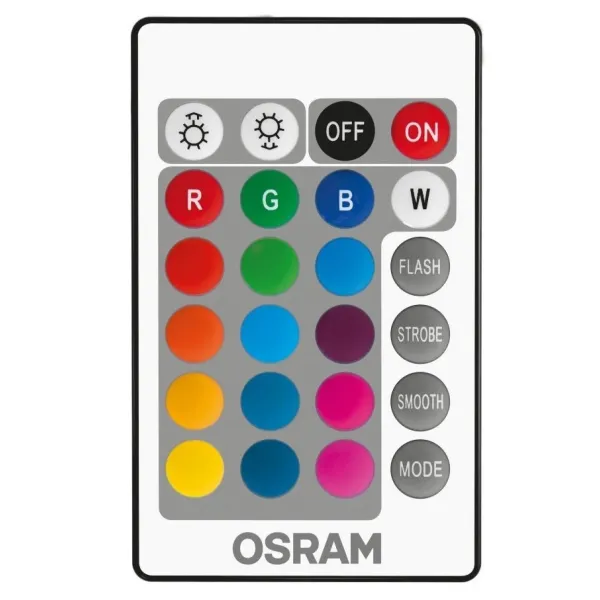 Набор ламп LED A60 9W 806Lm 2700К+RGB E27 пульт ДУ 2 шт Osram (4058075430891) - Фото 2