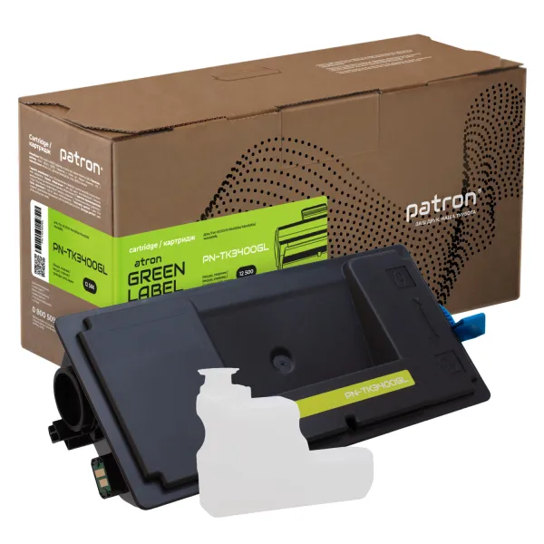 Тонер-картридж совместимый Kyocera Mita TK-3400 Green Label Patron (PN-TK3400GL)