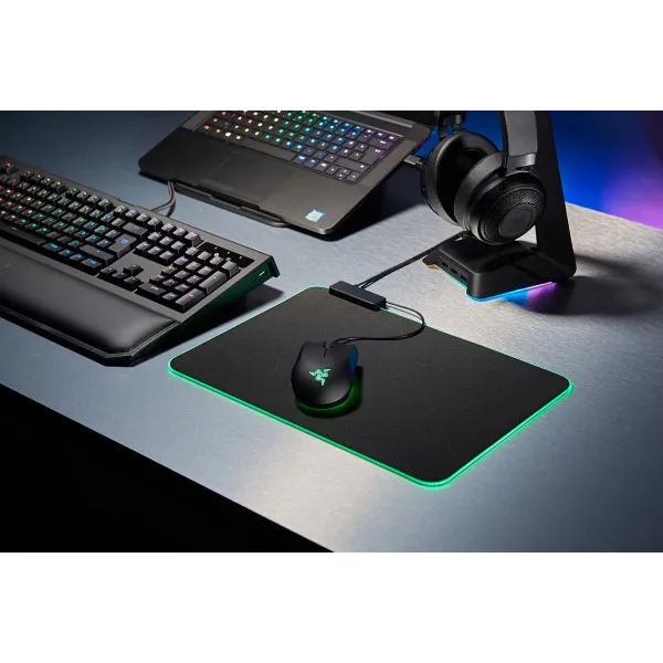 Поверхность игровая, RGB, Goliathus Extended Chroma, XXL, чёрная Razer (RZ02-02500300-R3M1) - Фото 6