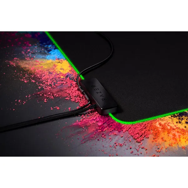 Поверхность игровая, RGB, Goliathus Extended Chroma, XXL, чёрная Razer (RZ02-02500300-R3M1) - Фото 7
