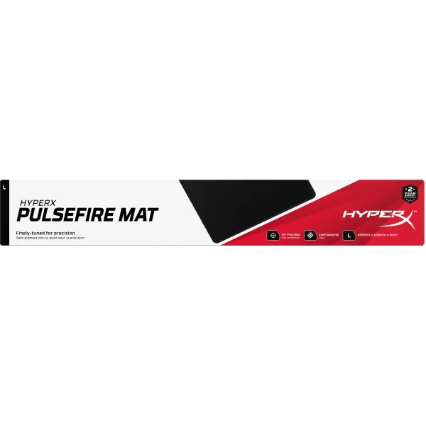 Поверхность игровая Pulsefire Mat, L, чёрная HyperX (4Z7X4AA) - Фото 10