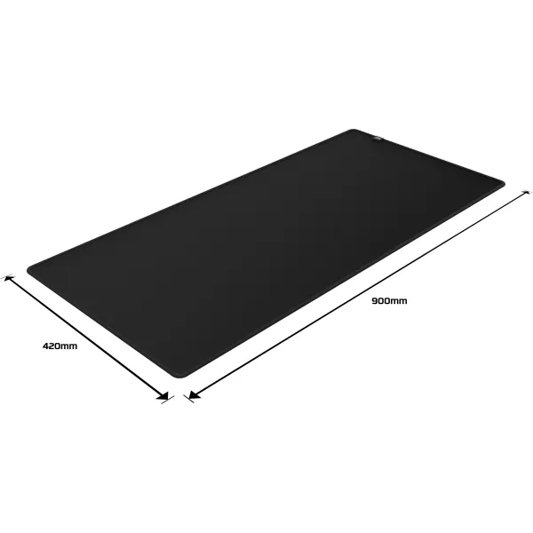 Поверхность игровая Pulsefire Mat XL, чёрная HyperX (4Z7X5AA) - Фото 9