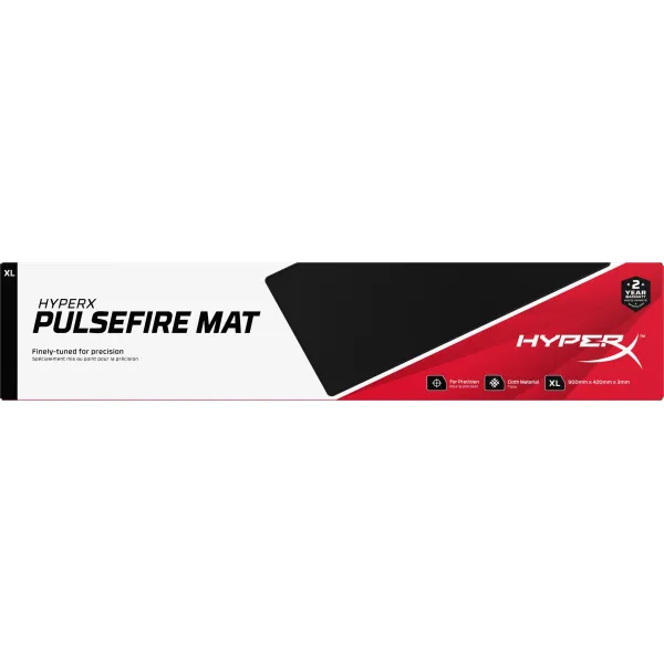 Поверхность игровая Pulsefire Mat XL, чёрная HyperX (4Z7X5AA) - Фото 10