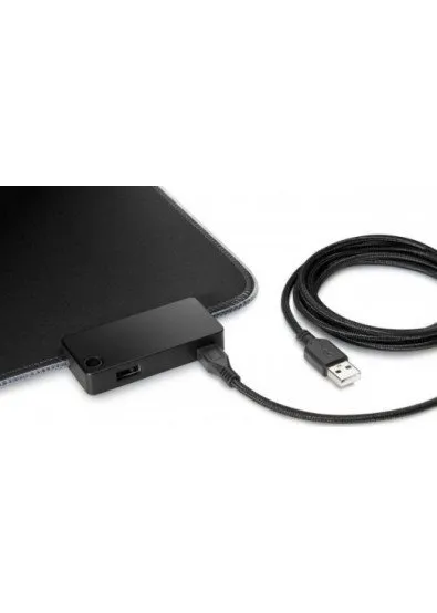 Поверхность игровая Pavilion Gaming 400 LED, M, чёрная HP (5JH72AA) - Фото 1