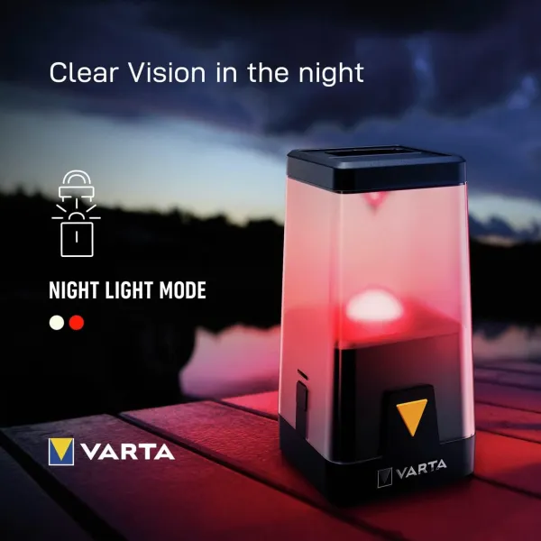 Ліхтар кемпінговий Ambiance L30RH IP54 до 500 люмен 3хАА Varta (18666101111) - Фото 1