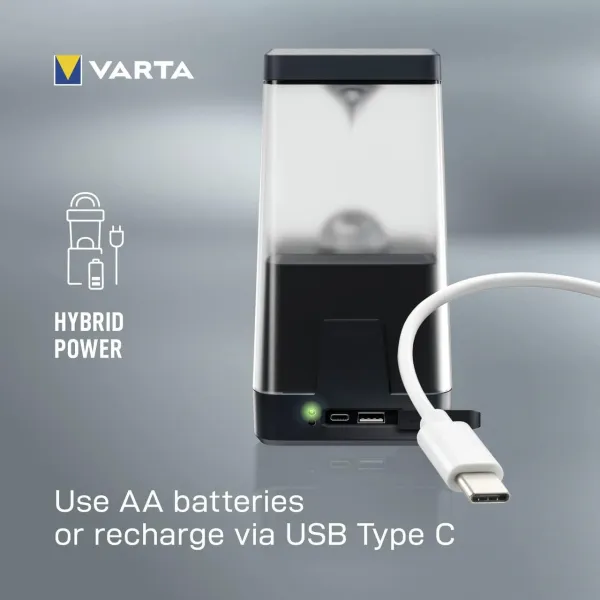 Ліхтар кемпінговий Ambiance L30RH IP54 до 500 люмен 3хАА Varta (18666101111) - Фото 5