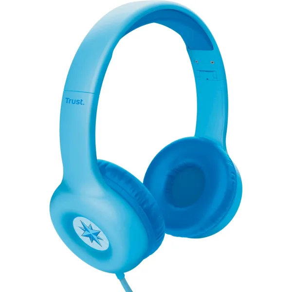 Наушники mini-jack Nouna Headphones Mic синие Trust (25278_TRUST) - Фото 9