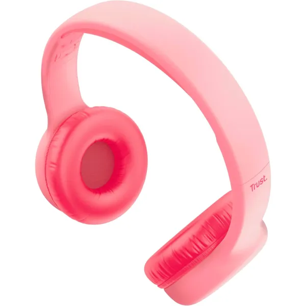 Наушники mini-jack Nouna Headphones Mic розовые Trust (25277_TRUST) - Фото 7