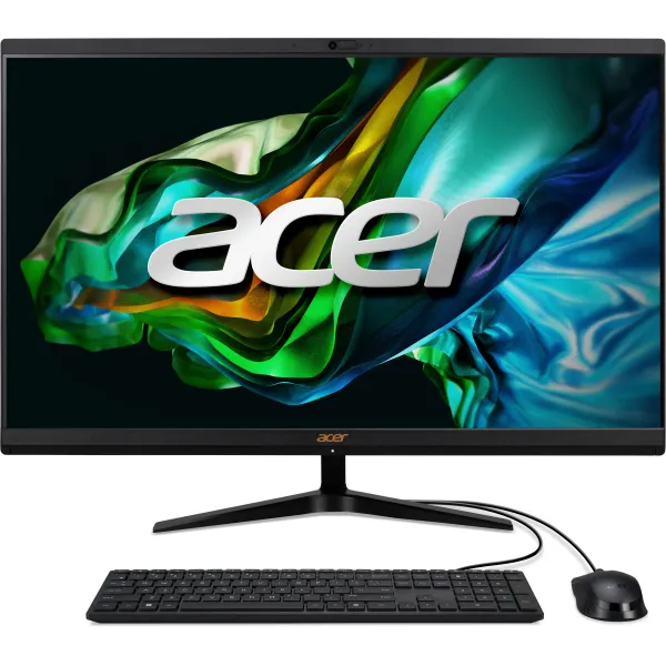 Моноблок Aspire C27-1800 27" FHD, Intel i5-12450H, 16GB, F1024GB, UMA, WiFi, кл+м, без ОС, черный Acer (DQ.BM3ME.001)