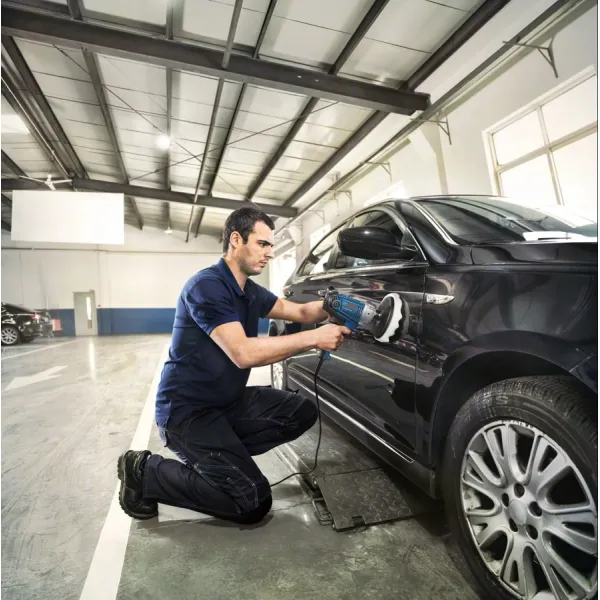 Шлифмашина полировальная Professional GPO 950, 950Вт, 180мм, 600-2100 об/мин, 2.3 кг Bosch (0.601.3A2.020) - Фото 2