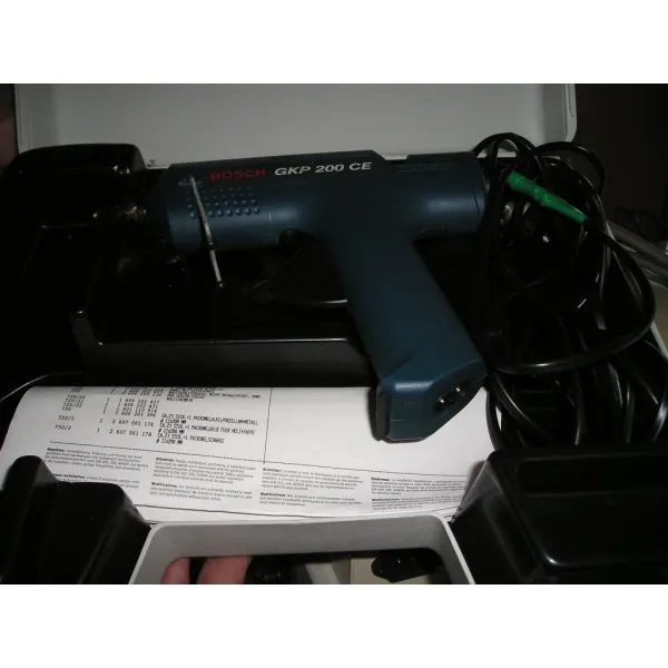 Пистолет клеевой GKP 200 CE, 500Вт, стержни 11мм, подача 30г/мин, 0.4кг Bosch (0.601.950.703) - Фото 3