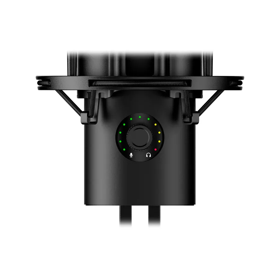 Микрофон USB-A геймерский, RGB, QuadCast 2 S, чёрный HyperX (9A273AA) - Фото 5
