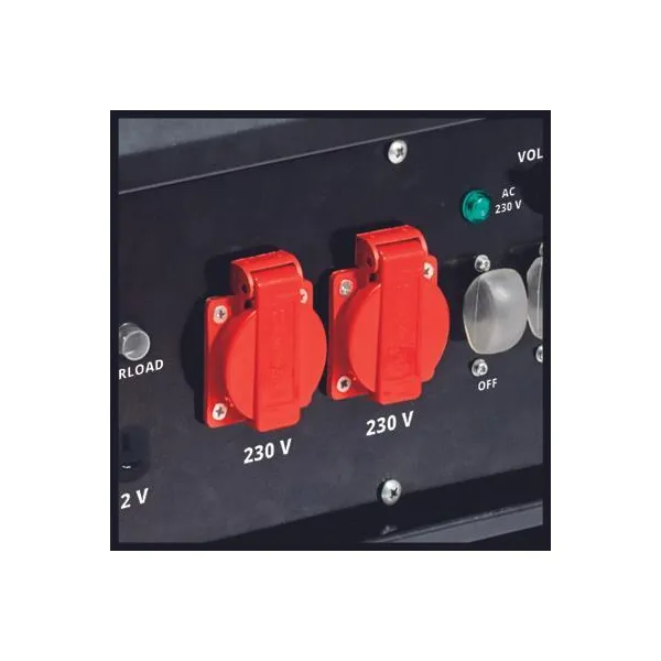 Генератор бензиновий TC-PG 65/E5 230В/380В 3.6кВт (макс. 6.51кВт) електростарт 25л 83кг Einhell (4152610) - Фото 3