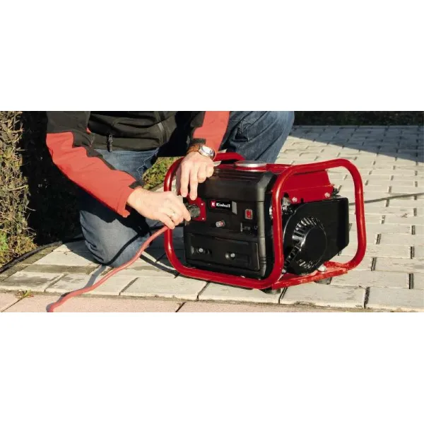 Бензиновый генератор TC-PG 10/E5 230В (1 фаза) 0.68/0.8кВт ручной старт AVR 18.8кг Einhell (4152535) - Фото 1