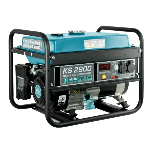 Генератор бензиновий KS 2900 230В 2.9кВт ручний запуск 41.5кг Konner&Sohnen (KS2900) - Фото 1